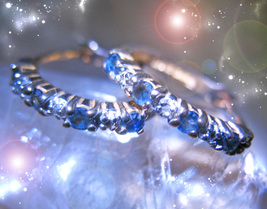 Haunted ANTIQUE EARRINGS 3000X ELEGANCE & GRACE HIGHER MAGICK WITCH CASSIA4 image 2