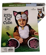 Kitty Cat Cutie 5 Piece Infant Costume Size 0 to 6 Months Dress Up Baby ... - £13.34 GBP