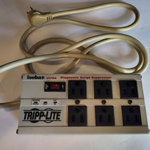 Tripp Lite Isobar Ultra 6 Outlet 120V Diagnostic Surge Protector 6ft Tri... - £26.55 GBP