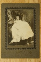 Vintage Historic Photo Kidd Studio Roanoke VA Baby in Christening Gown - £15.87 GBP