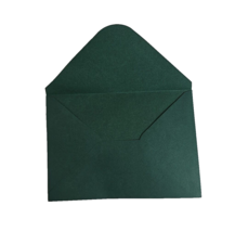 (100) A7 Contour Flap Invitation Greeting Card Envelope 5.25 x 7.25 Hunter Green - $7.91