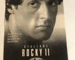 Rocky II Tv Guide Print Ad Sylvester Stallone Carl Weathers Talia Shire ... - £4.63 GBP