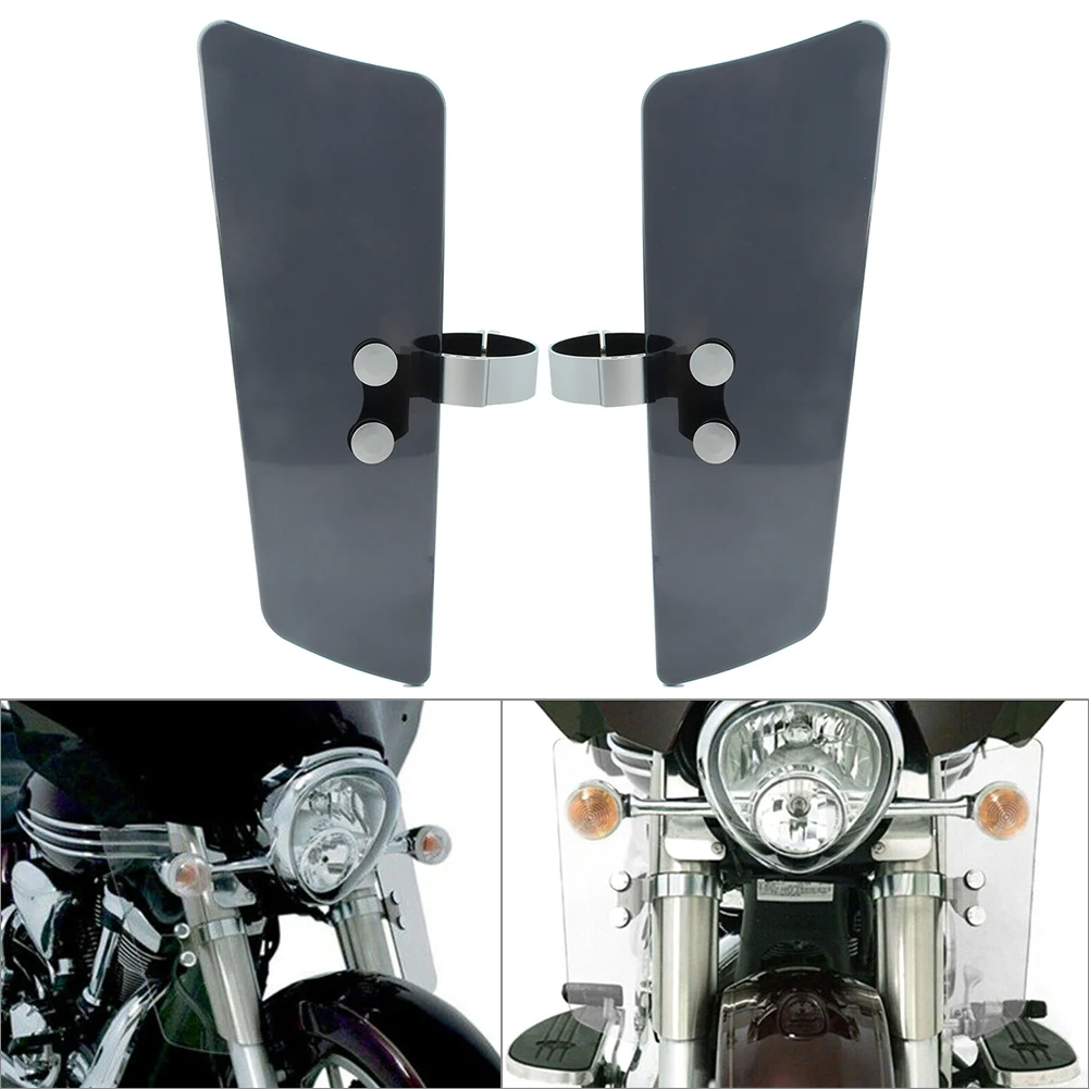 Motorcycle k Deflectors Windscreen Universal       Shadow A ABS Plastic Clear /  - £330.02 GBP
