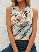 Top, Casual Sleeveless Top For Spring &amp; Summer, Women&#39;s Clothing size ME... - $15.64