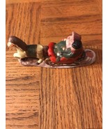 Ceramic Christmas Sleigh Decoration - $10.00