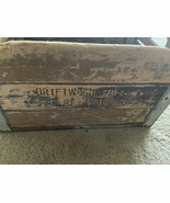 Vintage Driftwood Dairy Wooden Milk Crate  19 x 13x 10 - $80.07 CAD