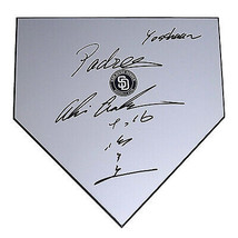 Akinori Otsuka San Diego Padres Signed Baseball Home Plate Proof Authentic SD - £100.72 GBP