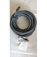 40 Feet Gray &amp; Black High Quality Braided Display HDMI Cable - $502.52 MXN
