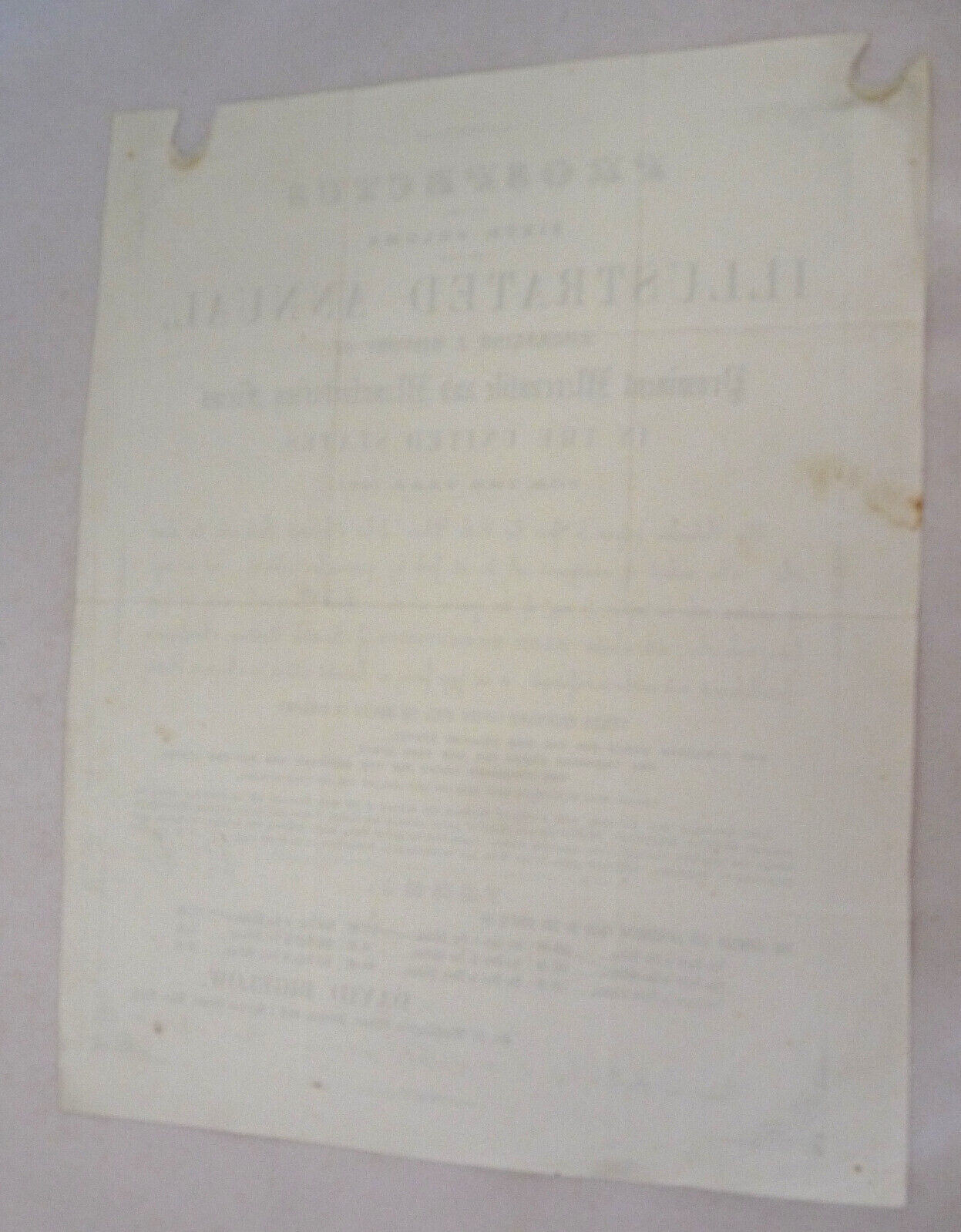 Antique 1856 Bigelow NY book mercantile manufacturing firms US flyer notice Item image 2