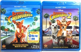 Beverly Hills Chihuahua 1 &amp; 2 (Blu-ray/DVD, 2008, Widescreen) (2) Brand New ! - £7.41 GBP