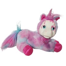 Unicorn Surprise Pastel Tie Dye Unicorn Mother Plush Stuffed Animal 2021 13&quot; - £21.02 GBP