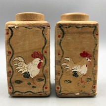 Vintage Pic Woodware Bois Sel et Poivre Shaker Ensemble Fabriqué au Japon - £34.98 GBP