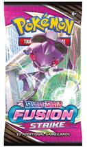 Pokemon Fusion Strike TCG Booster Pack - Sword &amp; Shield Sealed OFFICIAL ... - £5.48 GBP