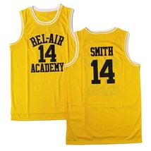 Fresh Prince of Bel-Air Bel Air Academy #14 Will Smith Basketball Retro Jersey - £39.18 GBP
