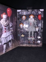 7&quot; NECA It Ultimate Pennywise Clown Action Figure Movie Model Doll Toys ... - £23.19 GBP