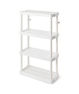 Gracious Living 54.5 Inch 4 Shelf Heavy Duty Light Weight Garage or Indoor - €65,21 EUR