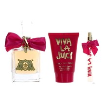 Viva La Juicy by Juicy Couture, 3 Piece Gift Set for Women - £56.86 GBP