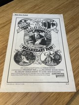1975 Breakheart Pass Movie Poster Press Kit Vintage Cinema Charles Brons... - £77.67 GBP