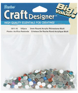 Rhinestones Round 5 mm Multi - $21.00
