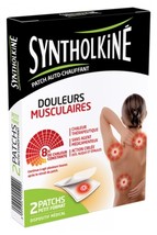 SyntholKine Warming Patch Muscle Pain Back/Neck/Shoulders 2 patches - $54.00