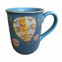 VTG Otagiri Japan Curtis-Swann Design Gold Balloons Gold Blue Coffee Mug... - $19.95