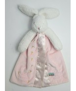 Bunnies by the Bay Baby Plush Satin Security Blanket Lovey Best Friends ... - $34.17 CAD