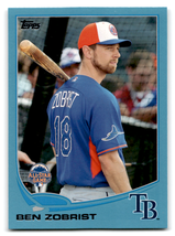 2013 Topps Update Wal-Mart Blue Border #US148 Ben Zobrist NM-MT Rays ID:70495 - $1.67