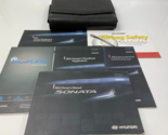 2012 Hyundai Sonata Owners Manual Handbook Set with Case OEM F02B14055 - $31.49