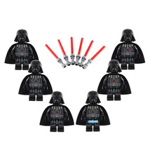 Star Wars Darth Vader Army Custom Printed Lego Compatible Minifigure Bricks 6Pcs - £13.98 GBP