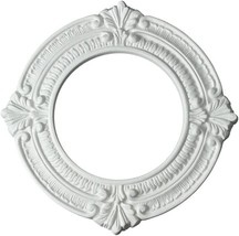 White Recessed Ceiling Medallion Decorative Light Rosette High Density - £30.36 GBP