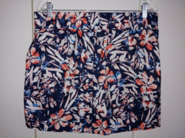 St. John&#39;s Bay Active Ladies Floral SKORT-M-POLYESTER-NWOT-SILKY FEEL-CUTE - £8.85 GBP