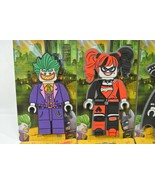 Lego Batman Movie Luggage Tag Figure Lot of 10 Mexican Batman Joker Harl... - £37.89 GBP