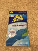 Soft Scrub Latex Cleaning Premium Fit Gloves--Size Medium - £3.98 GBP