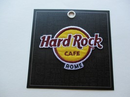 HARD ROCK CAFE PATCH ROME ITALY IRON ON SOUVENIR COLLECTIBLE ROMA  #A6 - $17.56