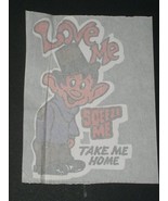 Iron On Transfer Vintage 1970&#39;s Love Me Squeeze Me Take Me Home - £11.78 GBP