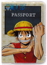 3.5X5&quot; Luffy PASSPORT COVER Holder Travel One Piece Manga - $162.31 MXN