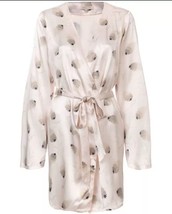 Morgan Lane Langley 100% Silk Robe In Powder Puff Anthropologie Sz M / L... - $193.04