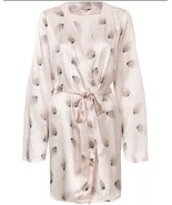 Morgan Lane Langley 100% Silk Robe In Powder Puff Anthropologie Sz M / L... - €166,87 EUR