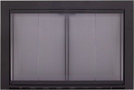 Pleasant Hearth Linear Aluminum Collection Fireplace Glass Door - £821.57 GBP