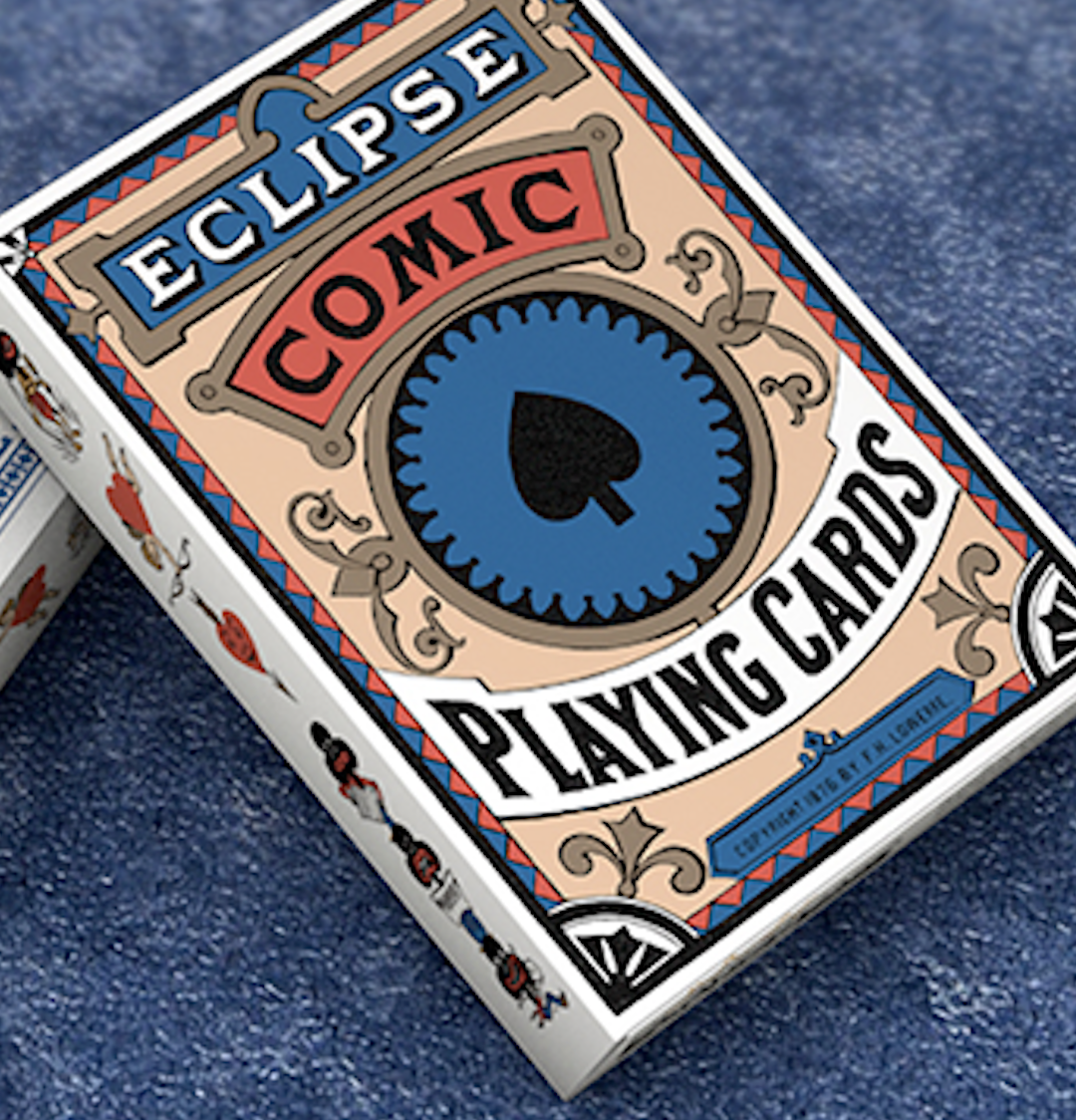 Eclipse Comic (Blue) Vintage Transformation Playing Cards - Out Of ...