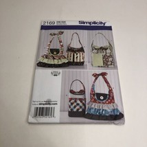 Simplicity 2169 Bags Purses Handbags - £10.27 GBP