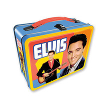 Aquarius Tin Carry All Fun Box - Elvis Retro - $44.20