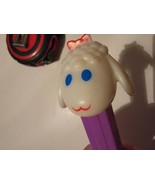 Vintage 1979 PEZ Candy Dispenser Lamb / Sheep Purple with Feet - £7.20 GBP