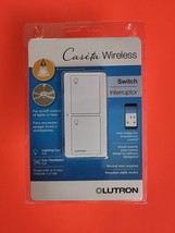 Lutron PD-5ANS-WH-R WIRELS Switch WHT 5A, White &amp; Gray - £46.40 GBP
