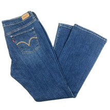 Levis 515 Boot Cut Womens Denim Jeans 14 L/C 38 x 34 True Fit Stretch Lace Arcs - £28.33 GBP