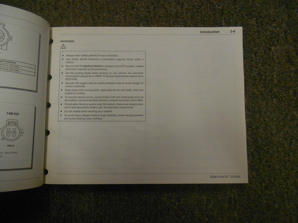 2006 Ford Gt Electric Wiring Service Shop Manual EWD OEM-
show original title... Item image 8