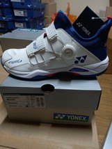 Yonex Badminton Shoes Power Cushion 88 Dial White Blue 260/285 NWT SHB-88DEX - £97.03 GBP