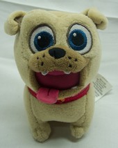 Disney Puppy Dog Pals Talking Tan Rolly Pug Puppy Dog 5&quot; Plush Stuffed Animal - £14.64 GBP