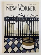 COVER ONLY The New Yorker March 20 1978 Lonely by Donald Reilly No Label - £15.09 GBP