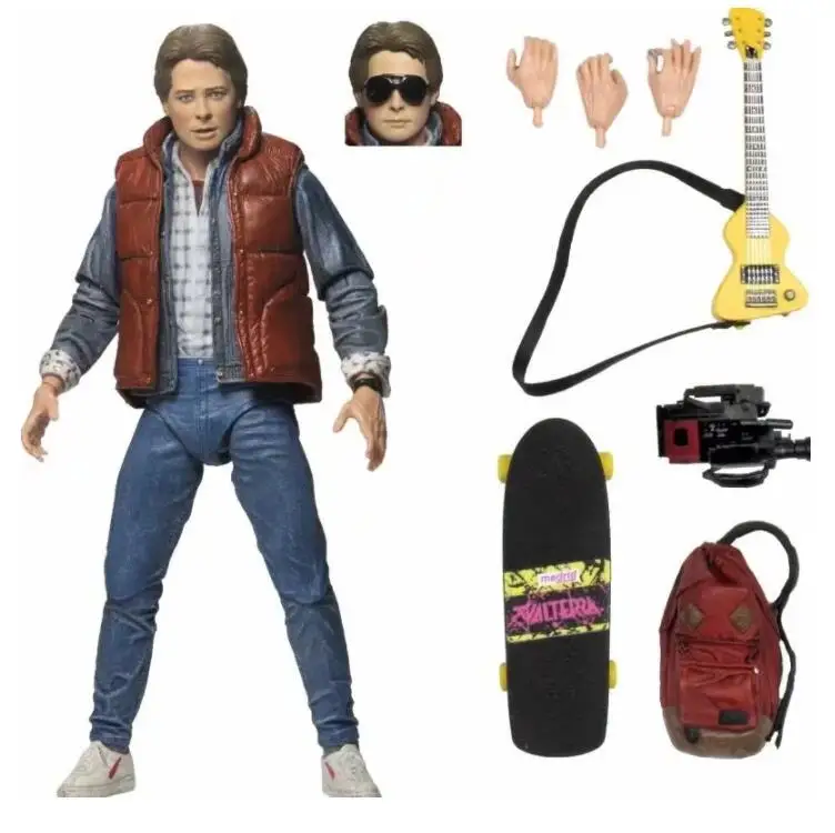 Neca back to the future marty mcfly articulated figure model toys thumb200